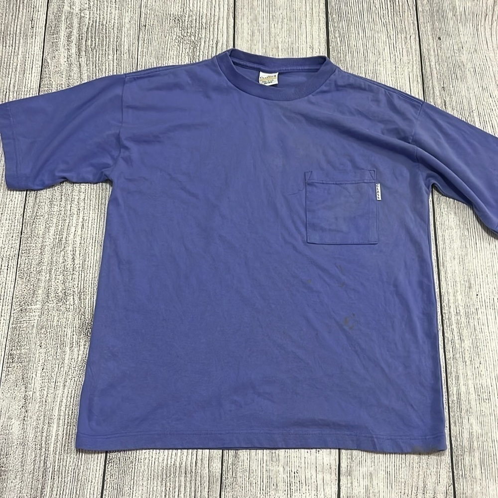 Vintage Classic Fashions USA Made Pocket Crewneck T-shirt